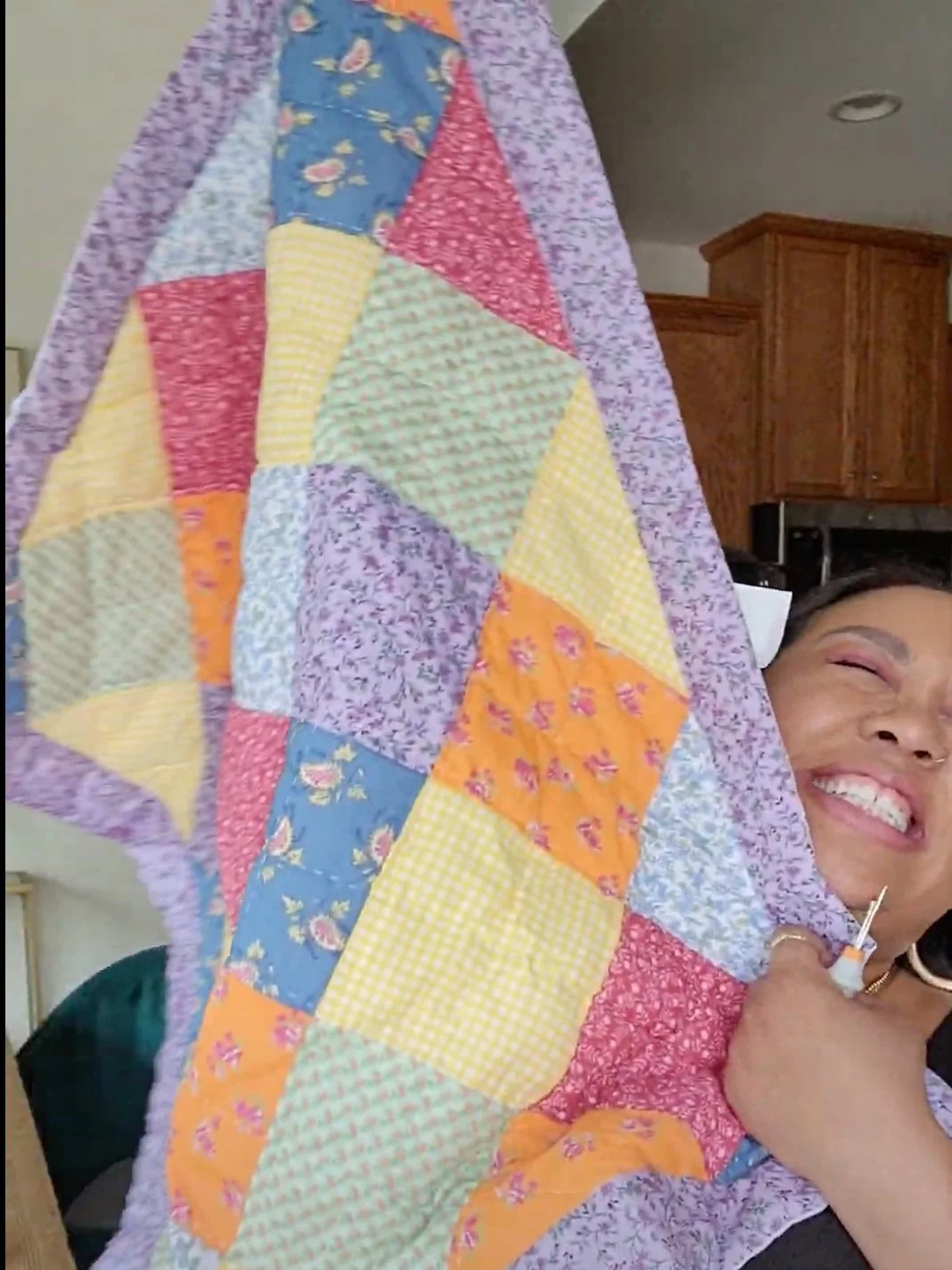 thrift flip: quilted skirt — Tabitha Sewer